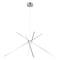 Et2 Alumilux Suspension 4-Light 44.5" Wide Satin Aluminum Pendant Light E41443-SA - alternate 1